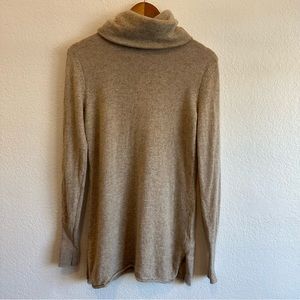 Athleta Sweaters Merino Wool Turtleneck Size Medium Cream
